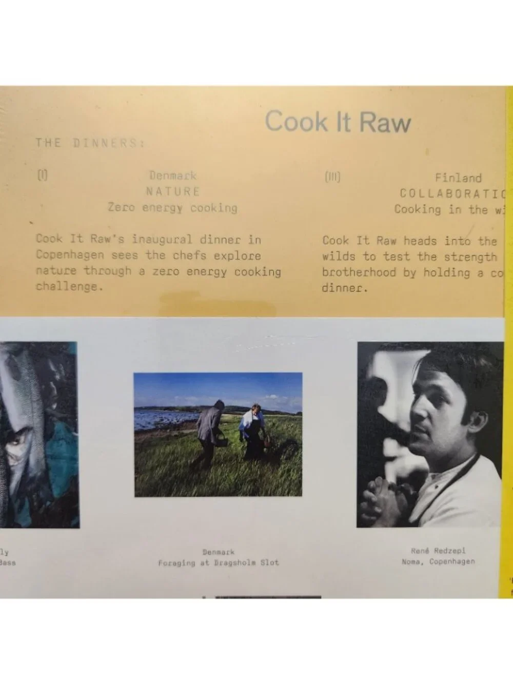 Cook It Raw Hardcover Book Phaidon Worlds Great Chefs, Andrea